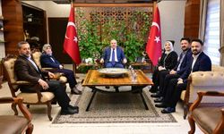 Komisyon Başkanı Erdoğan ile Vali Fidan görüştü
