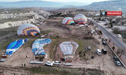 Kapadokya sıcak hava balonu uçuşları iptal edildi