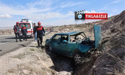 Kontrolden çıkan otomobil karşı şeride geçti: 1 yaralı