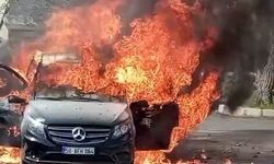 Avanos’ta araç yangını: Alevler 3 aracı sardı