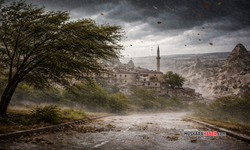 Nevşehir’de fırtına: Yarına dikkat!