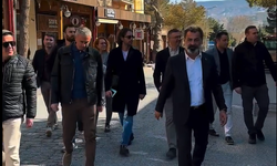 Ürgüp’te sokaklar yaya öncelikli düzenlemelerle yenileniyor