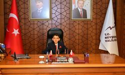 Nevşehir’de temsili vali heyecanı: 5. sınıf öğrenci makamı devraldı
