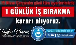 TES’ten çağrı: Nevşehir’de eğitimciler iş bırakıyor