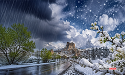 Nevşehir’de hava soğuyor! Yağış ve don riski kapıda