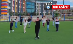 Nevşehir Simya Koleji de akıma uydu: Öğrencilerden Kartal Dansı