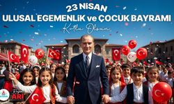 Başkan Rasim Arı’dan 23 Nisan Mesajı: “Geleceğimiz Çocuklarımızdır”