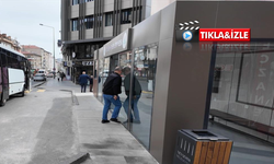 Nevşehir’de akıllı durakta ilginç olay