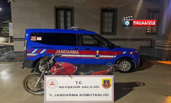 Avanos'ta traktör ve motosiklette şase oyunu