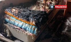 Nevşehir’de yıldırım düştü: Ev küle döndü