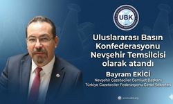 Bayram Ekici, Nevşehir’in Uluslararası Basın Temsilcisi oldu