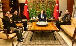 Vali Fidan, basın ve iş dünyasını makamında kabul etti