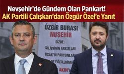 Nevşehir mitinginde pankart krizi! Emre Çalışkan’dan paylaşım geldi