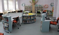 Sultan Alparslan Okulunda Cumhuriyet’in 100. yılına özel kütüphane