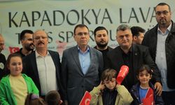 Nevşehir’de kasabaya spor yatırımı: Yeni tenis kulübü açıldı