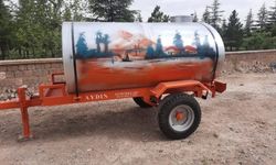 Nevşehir’de hırsızların planı tutmadı! Boyayıp sakladıkları tanker bulundu