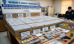 Nevşehir emniyetinden başarılı çalışma! Çok sayıda suç unsuru ele geçirildi