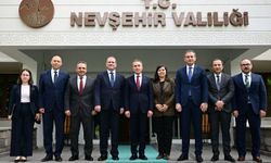 Göç İdaresi heyetinden Vali Hüseyin Kök’e ziyaret