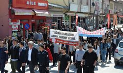 Kozaklı’da yüzlerce kişi sağlık için yürüdü
