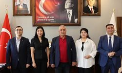 Başkan Eren, Kırgız heyetle iş birliği görüşmesi gerçekleştirdi