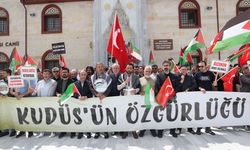 Nevşehir’de Gazze için protesto: Sumud Filosu’na saldırıya tepki yağdı