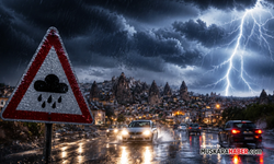 Nevşehir için alarm verildi: Kuvvetli sağanak ve fırtına geliyor!