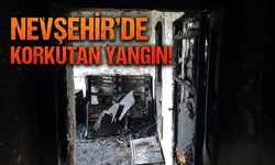 Nevşehir’de feci yangın! Alevlerin sardığı ev kullanılamaz hale geldi!