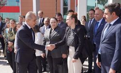 Nevşehir’in yeni valisi Kök, Göç İdaresi personeliyle vedalaştı