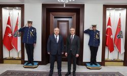 Nevşehir Valisi Hüseyin Kök’ten Emniyet Genel Müdürü Ali Fidan’a ziyaret