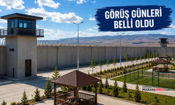 Nevşehir cezaevinde 19 Mayıs için görüş programı belli oldu!