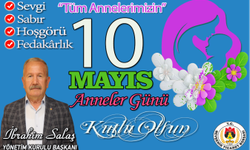 NTB Başkanı Salaş’tan Anneler Günü mesajı