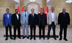 Nevşehir Gazeteciler Cemiyeti’nden Vali Hüseyin Kök’e hayırlı olsun ziyareti
