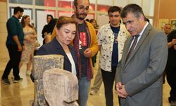 Birbirinden çarpıcı eserler Nevşehir’de sanatseverlerle buluşuyor