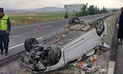 Ürgüp-Kayseri yolunda feci kaza! 4 yaralı