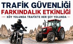 Jandarmadan Avanos'ta trafik güvenliği için farkındalık etkinliği