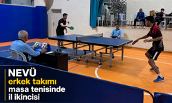 Nevşehir’i Türkiye Şampiyonası’na taşıdılar: Masa tenisinde il ikinciliği