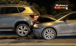 Nevşehir'de korkutan kaza! Trafik ışıklarında 4 araç çarpıştı