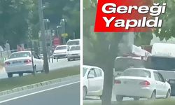 Kural ihlali pahalıya patladı! Ters giden sürücüye ceza
