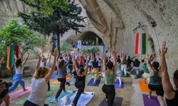 Kapadokya'nın ilk yoga festivali tamamlandı
