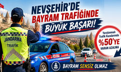 Nevşehir’de bayram trafiği verileri açıklandı: Düşüş dikkat çekti