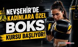 Nevşehir’de kadınlara özel boks kursu! Kayıtlar başladı