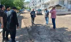 Güzelyurt Mahallesi’nde devam eden çalışmalar yerinde incelendi