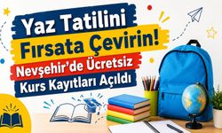 Nevşehir Belediyesinden öğrencilere müjde! Ücretsiz yaz kursları başlıyor