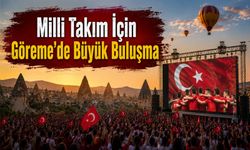Gün doğumunda milli heyecan! Türkiye maçı Göreme'de izlenecek