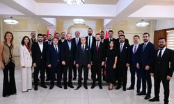 NESBİR heyeti ve NTSO adayı Ertaş’tan Vali Kök’e hayırlı olsun ziyareti
