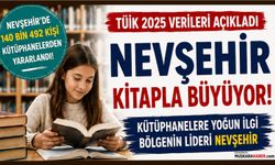 Nevşehir'de 140 bin kişi kütüphanelerden yararlandı