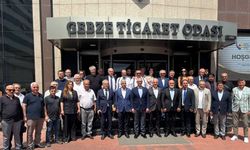 Gebze, TGF ve Basın Vakfı yönetimini ağırladı