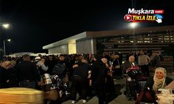 Hacılar yurda döndü! Kapadokya Havalimanı'nda unutulmaz anlar
