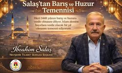 NTB Başkanı Salaş’tan hicri yılbaşı ve Muharrem ayı mesajı