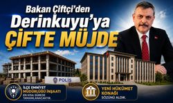 Bakan Çiftçi'den Derinkuyu'ya çifte müjde